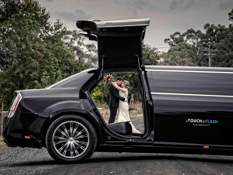 Enrik Limousines - RACV Healesville Country Club Wedding Limo